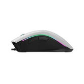 Mouse Gamer Yeyian Ymg-24111b Gram S2000 Rgb, 8btns, 6400dpi, Usb, Blanco